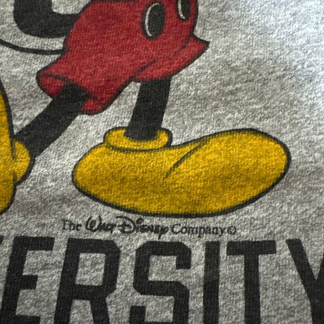 ハ*ナ様 80S Champion トリコタグ ミッキーマウス Tシャツ Lサイ