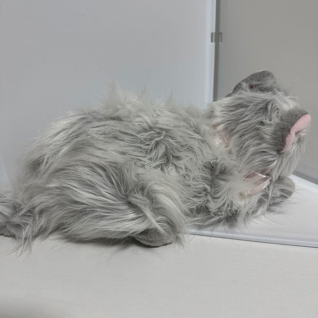 Ty グレー猫 ぬいぐるみ 長毛 バディーズ