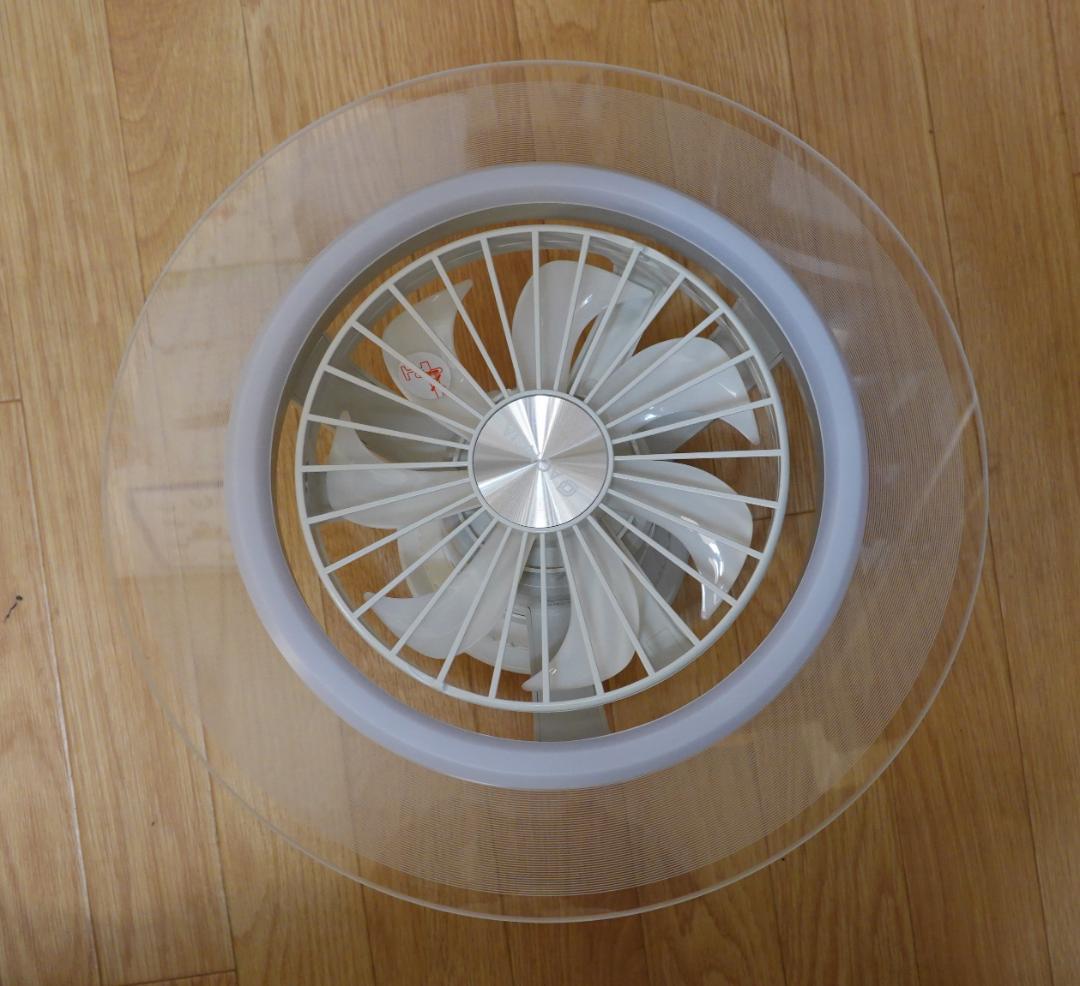 美品 AONCIA Luma Flow 第二弾 スイング式シーリングファンライト