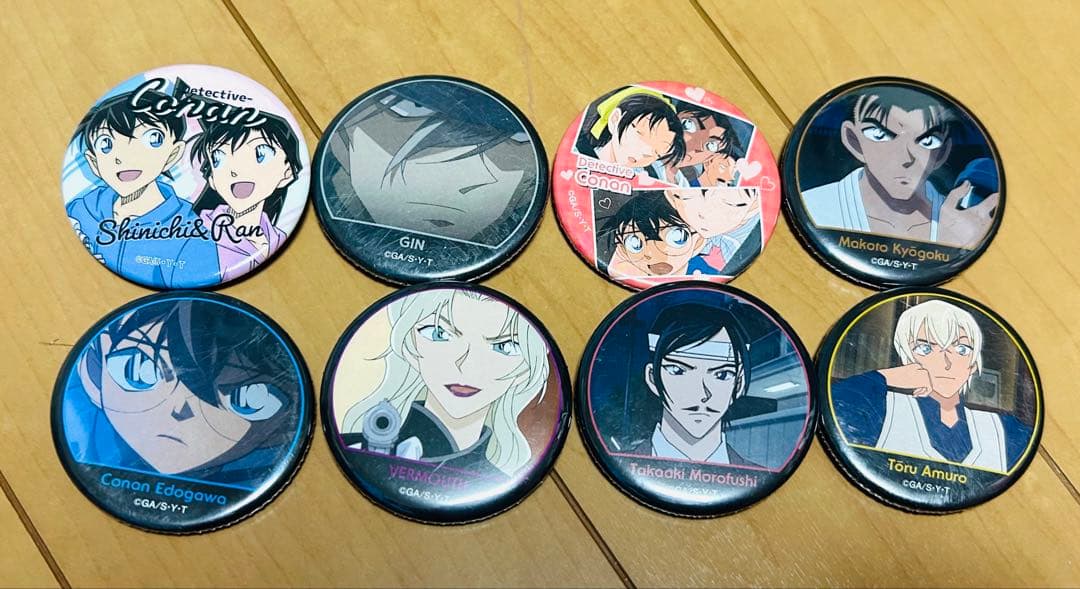 名探偵コナン キャラクター バッジ まとめ売り