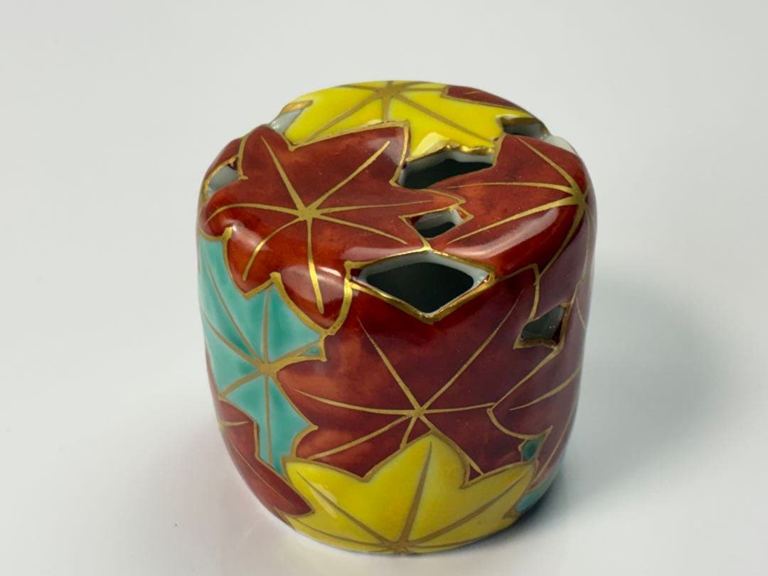 【未使用】 茶道具【高野昭阿弥】作 蓋置 2点まとめ 箱付栞付 R811116