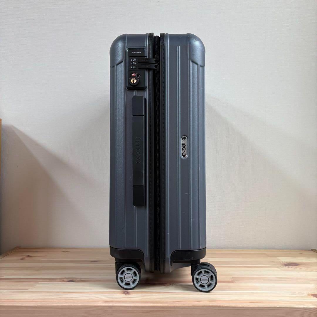 美品　RIMOWA SALSA 32L キャリーケース　4輪　マットグレー　機内