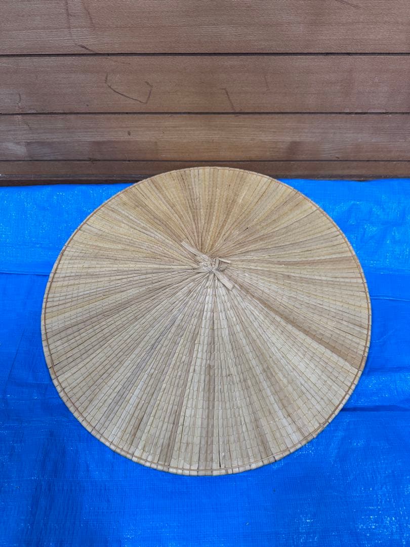 編み笠　10点セット