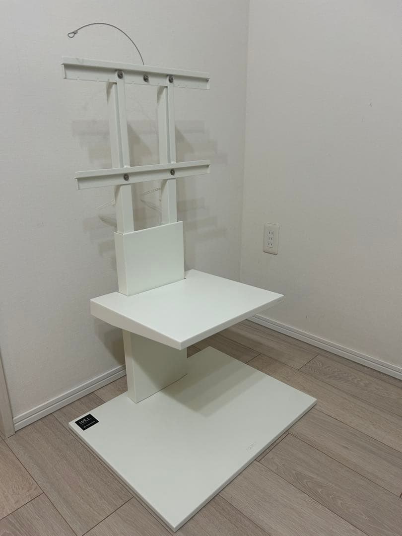 【追加値下3/28終了】【WALL】テレビスタンド （棚板付）V2 ロータイプ