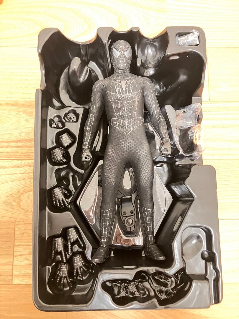 ホットトイズ　スパイダーマン　ブラックスーツ　通常版