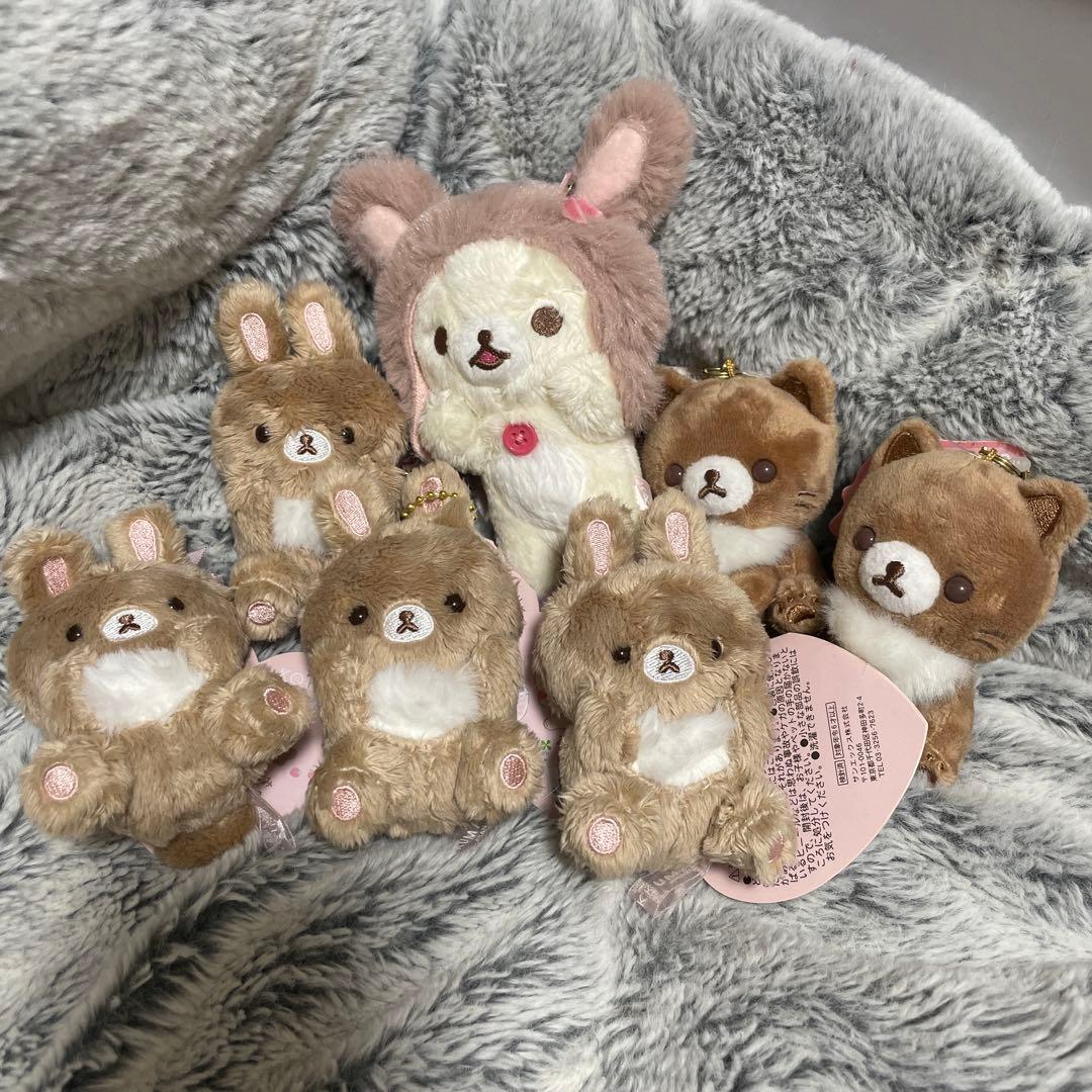 公*o様 7点セット！ココアうさぎ　ココアキャット　コリラックマうさぎ