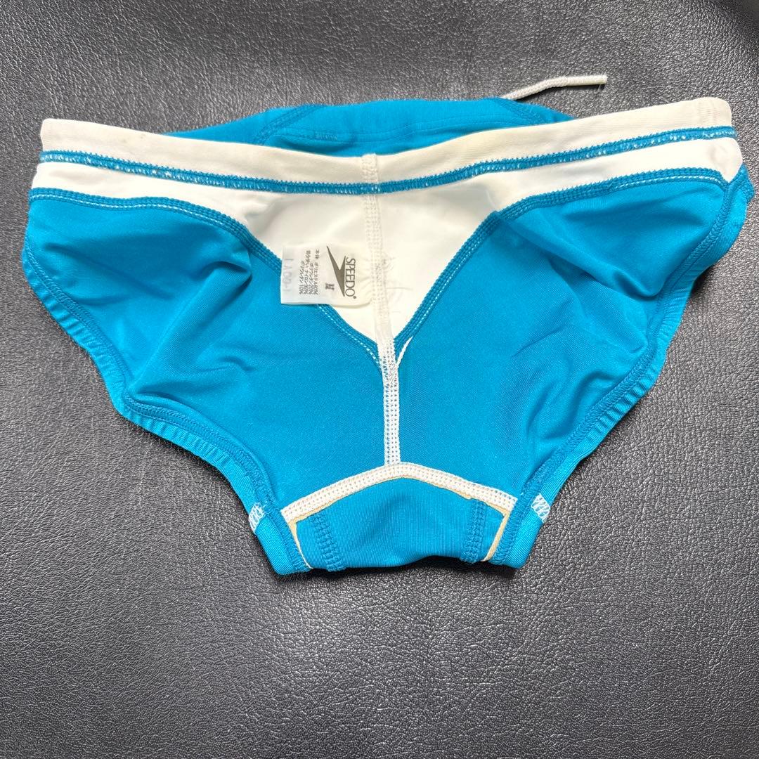 SPEEDO 青 競泳水着 M