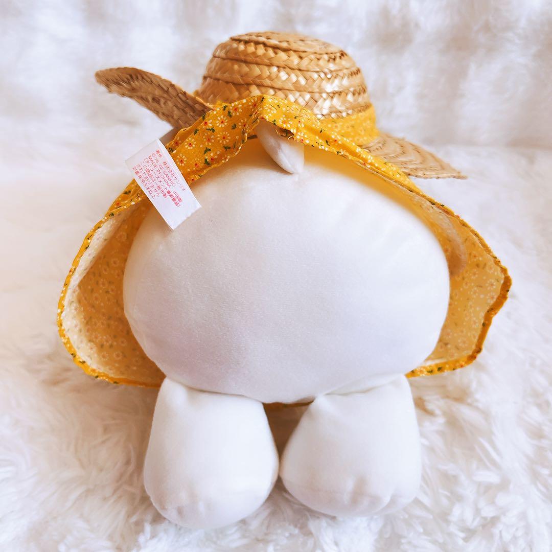 希少レア　ハローキティ　ぬいぐるみ　夏　ひまわり　麦わら帽子　平成レトロ