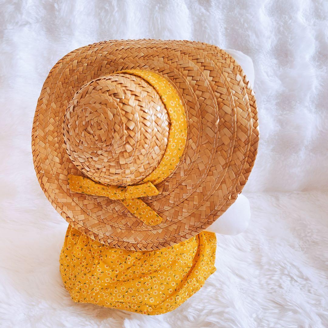 希少レア　ハローキティ　ぬいぐるみ　夏　ひまわり　麦わら帽子　平成レトロ