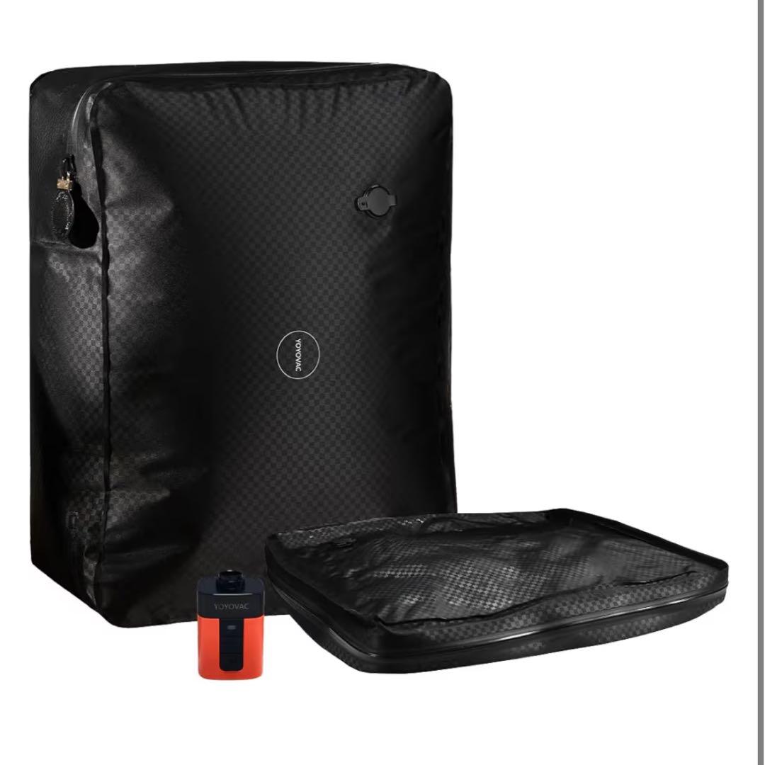 旅行用圧縮トラベルバッグ YOYOVAC 圧縮バッグ 旅行用圧縮袋 圧縮ポンプ付