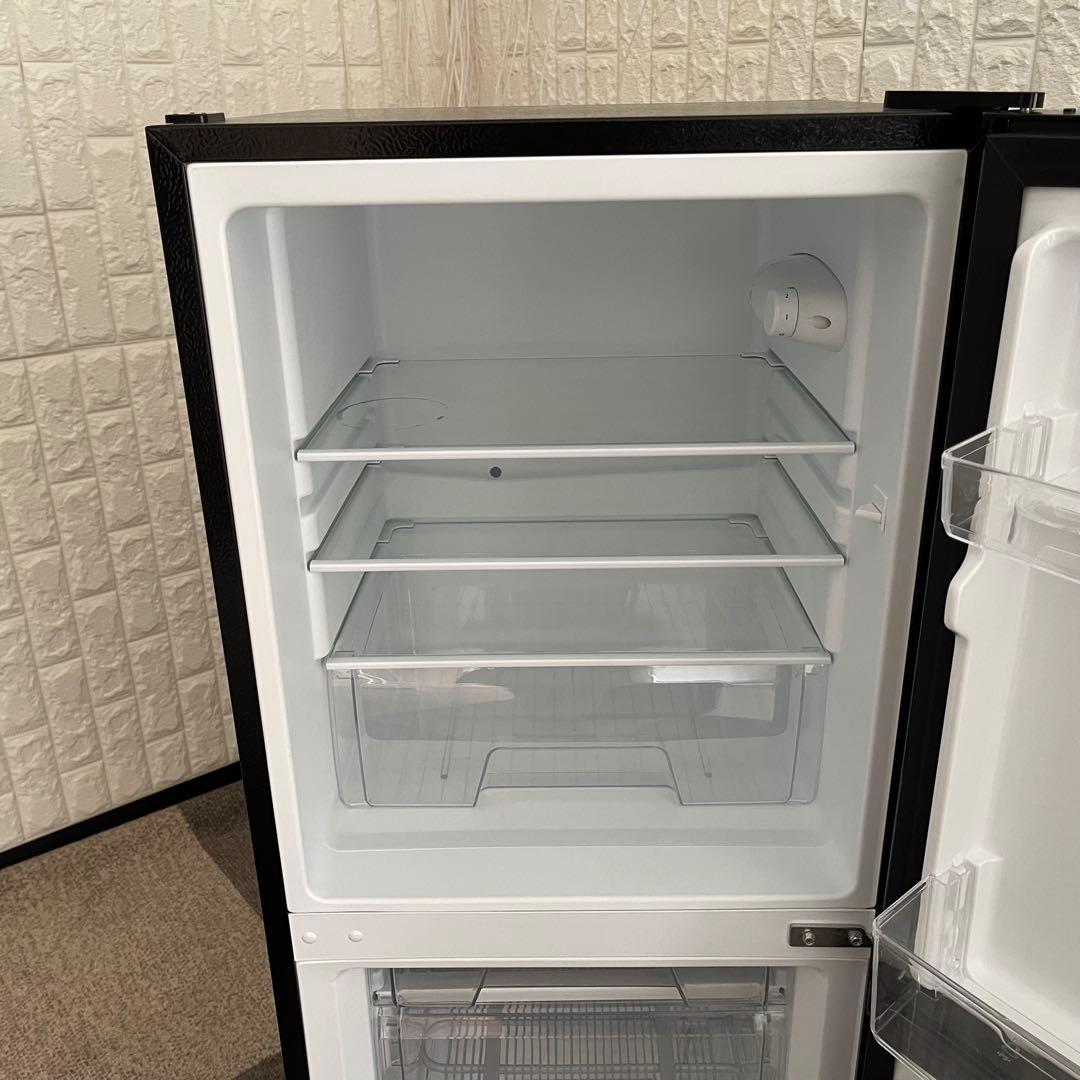 東京23区配送無料✨家電3点セット　ブラック　冷蔵庫　洗濯機　レンジ　美品