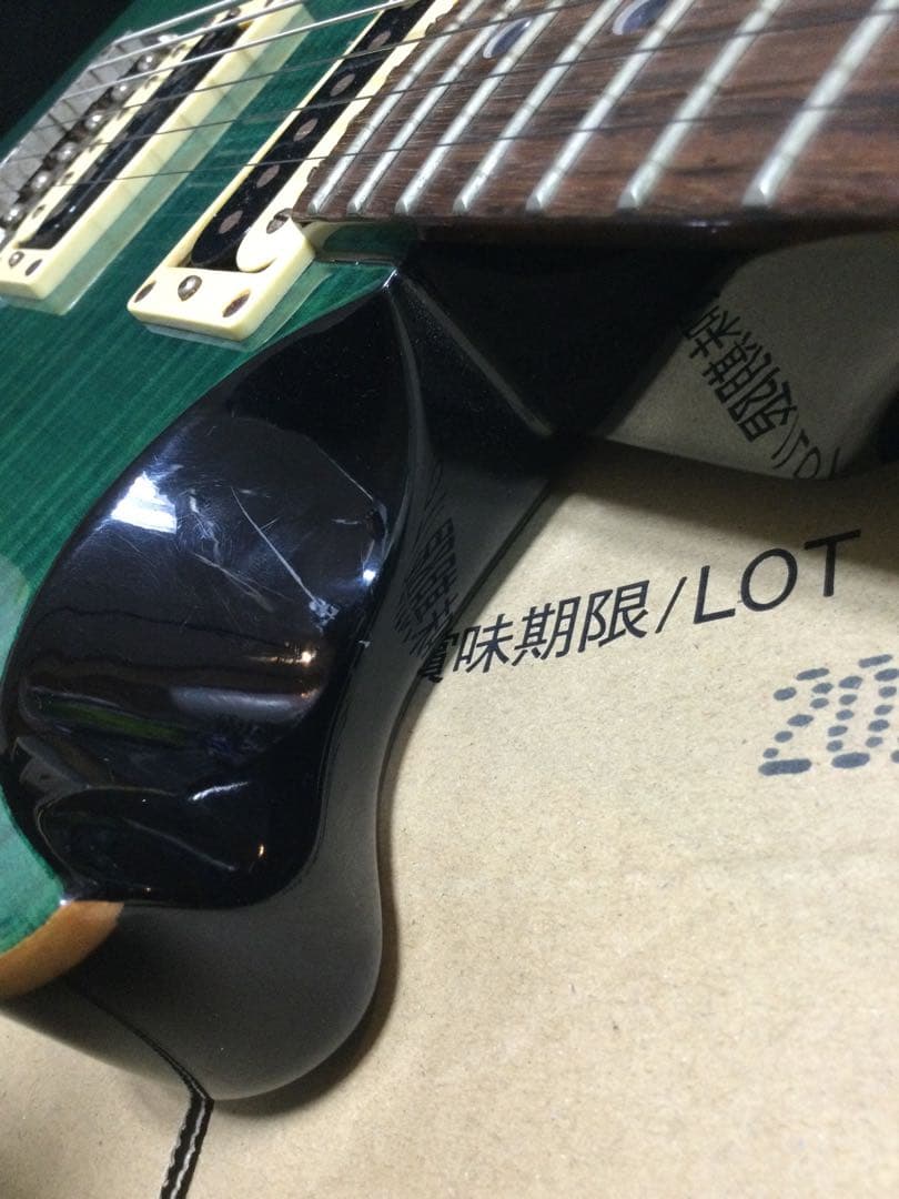 PRS SE カスタム　ギター　割れ有　現状品