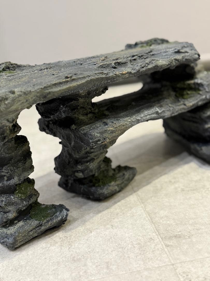 爬虫類 ともえ屋 岩型レイアウト ペット シェルター 岩