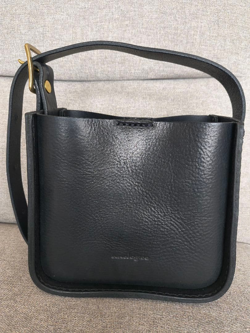 【新品未使用】analogico ブルコバッグ ブラック