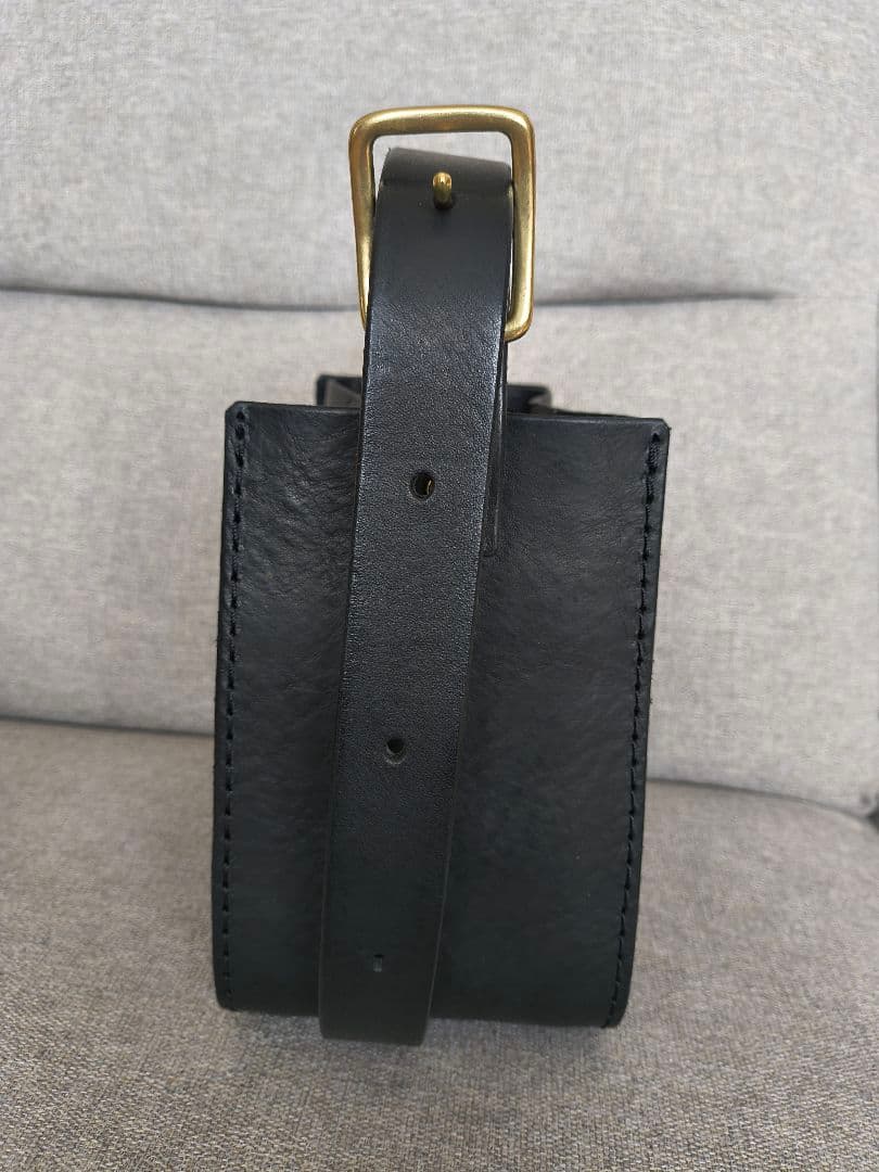 【新品未使用】analogico ブルコバッグ ブラック