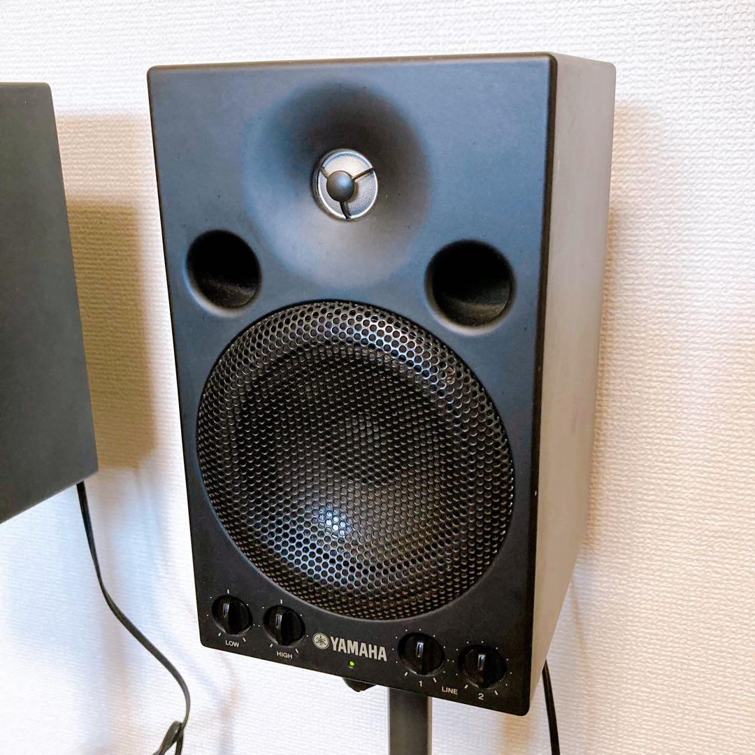 ヤマハ　モニタースピーカー MSP3 ペアセット スピーカースタンド付き