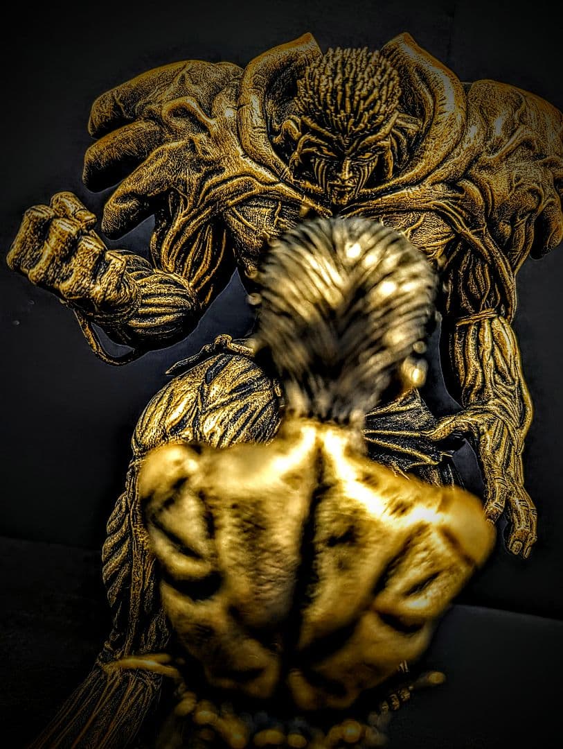 金運100%アップ！黄金リペイント 1番くじ　幽遊白書　戸愚呂弟&浦飯幽助セット