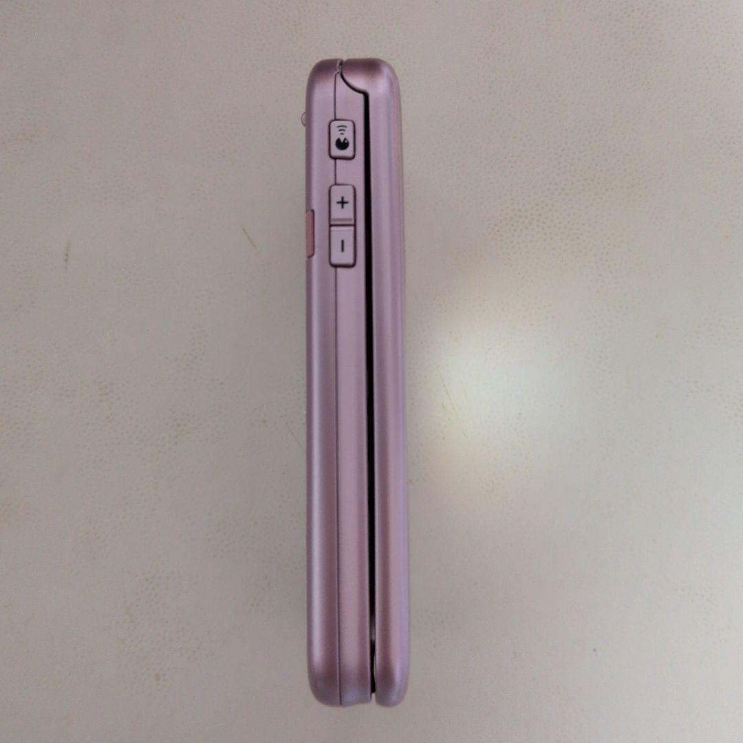 猫まる☆美品☆docomo らくらくホン ピンク ガラケー F-01M