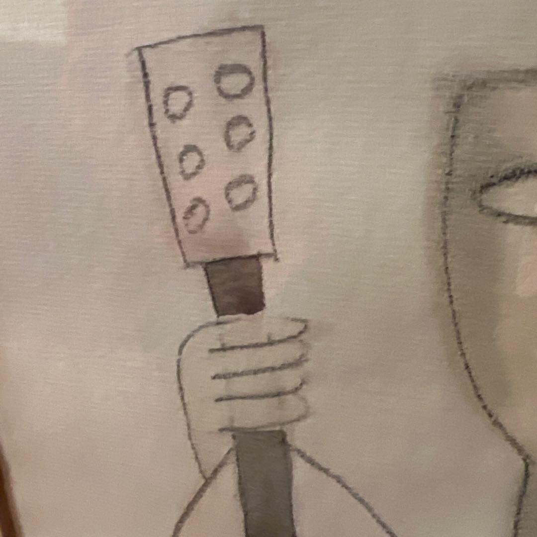 東郷たまみ　鉛筆画