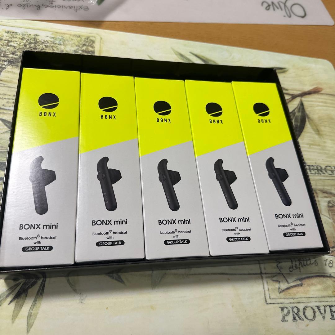 BONX mini Bluetoothヘッドセット 5個セット