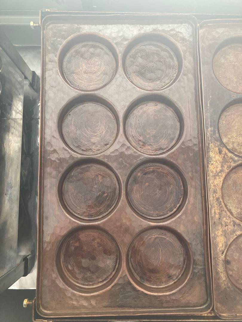 回転焼き 大判焼き 今川焼き 業務用焼き機 LPガス 山下金物 銅板