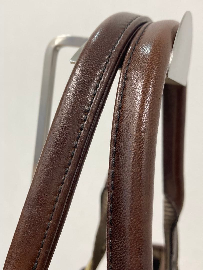 Christian Dior トロッター トートバッグ ブラウン キャンバス◇