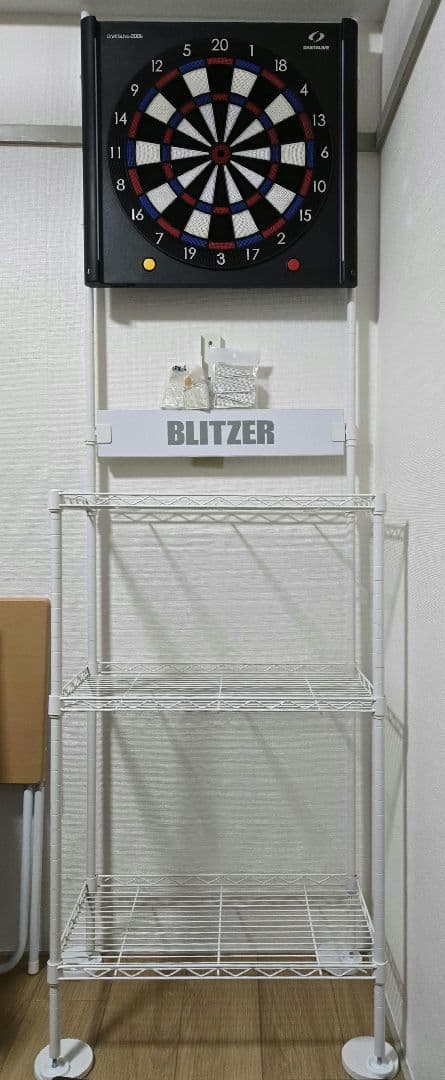 【送料込】DARTSLIVE 200S&BLITZERスタンド&セグメント8個