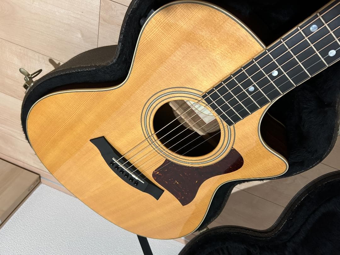 美品 Taylor テイラー 412ce FISHMAN アコースティックギター