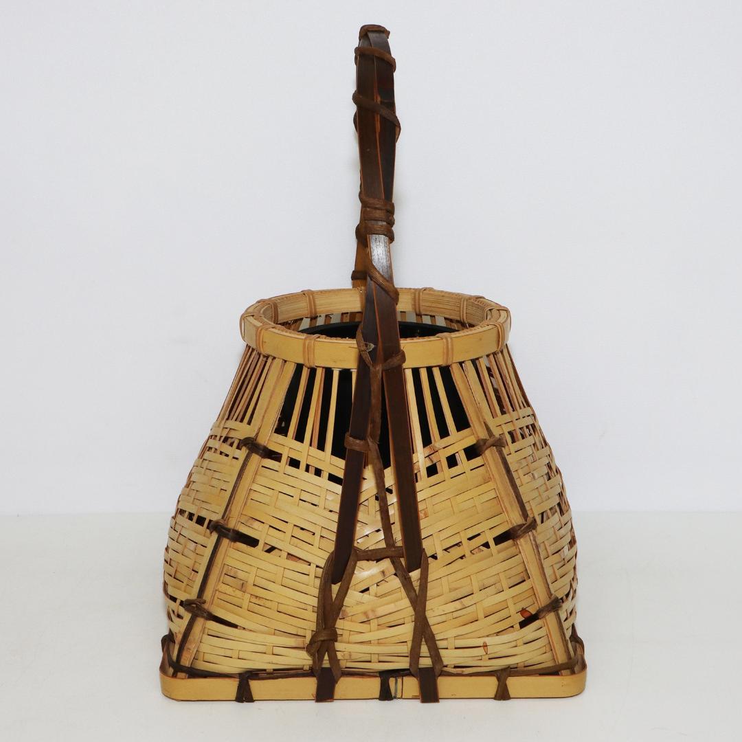 宗全籠　花入れ　花籠　茶道具　茶道具　華道具