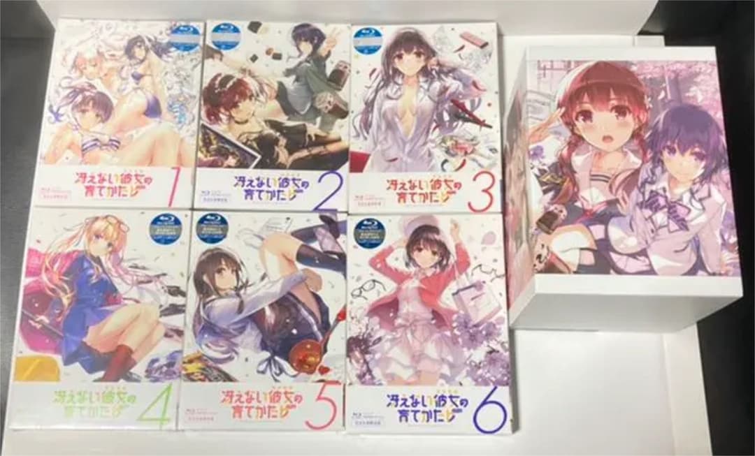 新品 冴えない彼女の育てかた ♭ Blu-ray 完全生産限定版 全6巻 BOX