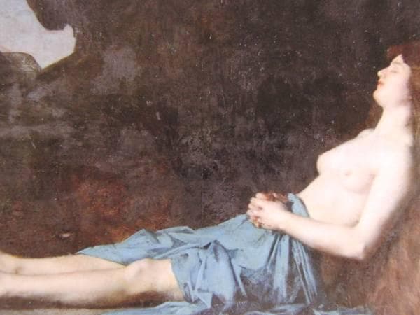 エンネル・ジャン＝ジャック、砂漠のマグダラのマリア、希少な画集より