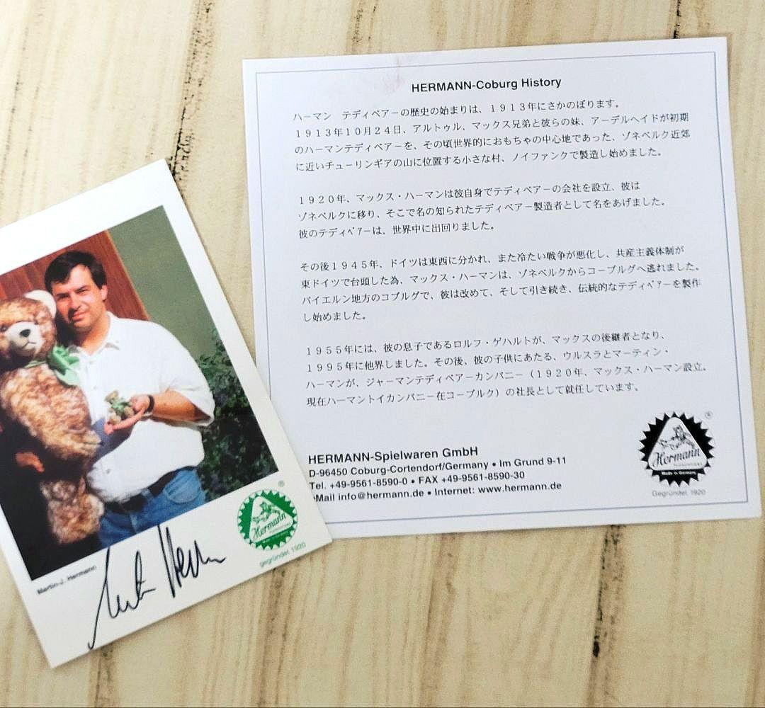 テディキャット　ハーマン　テディベア 【最終価格】