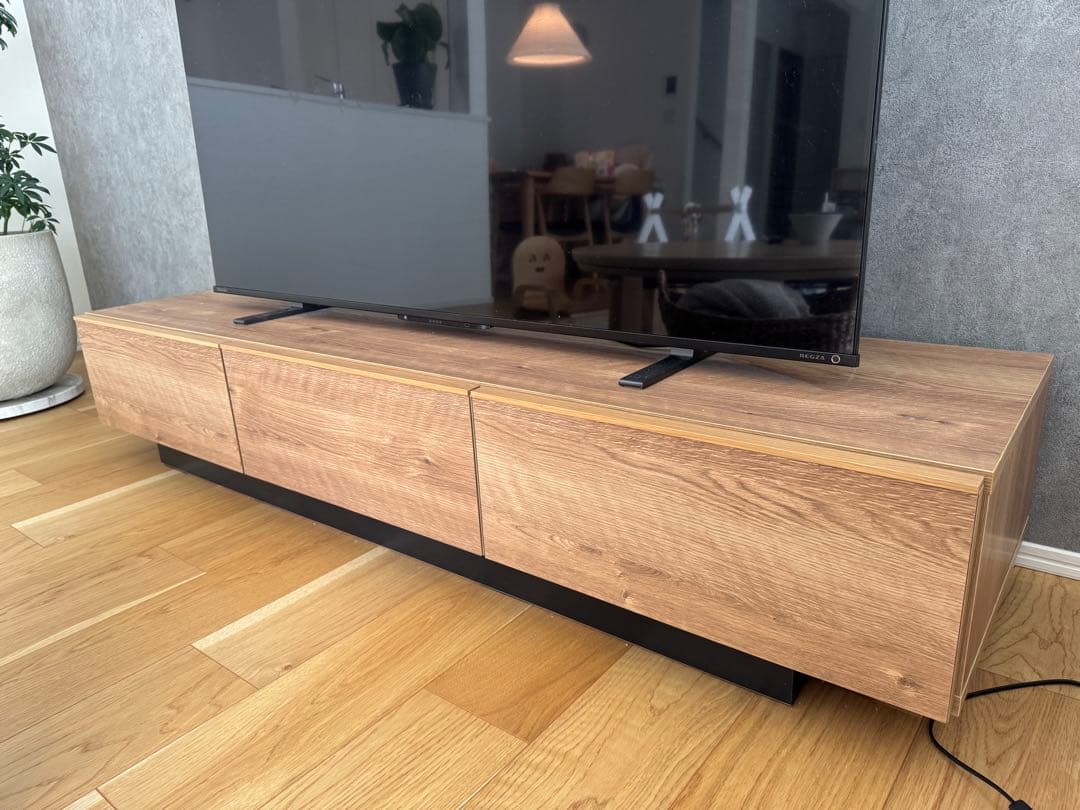 ロウヤ　テレビボード　160 国産　和モダン　シンプル　ローボード　値段交渉可