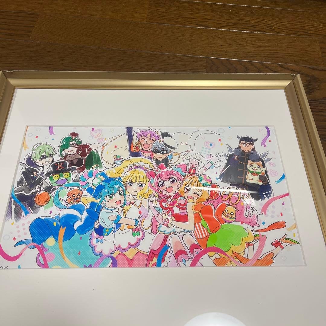 デリシャスパーティ　プリキュア　感謝祭　高精細アート　エンドカード