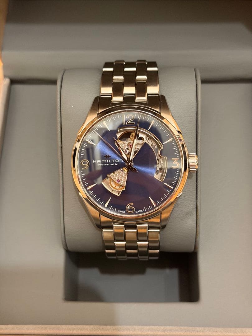 【HAMILTON】 ジャズマスター オープンハート 自動巻