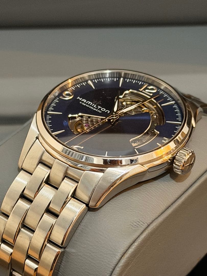 【HAMILTON】 ジャズマスター オープンハート 自動巻