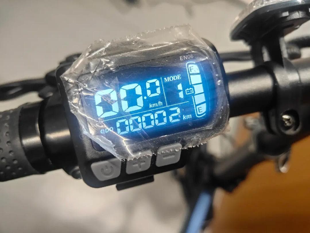 【過去最大割引！】ERWAY A02 折りたたみ電動アシスト自転車　ネイビー