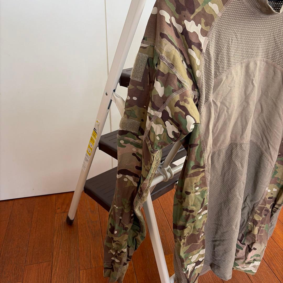 Massif 米軍実物コンバットシャツ　マルチカム　フレイムレジスタンス　S