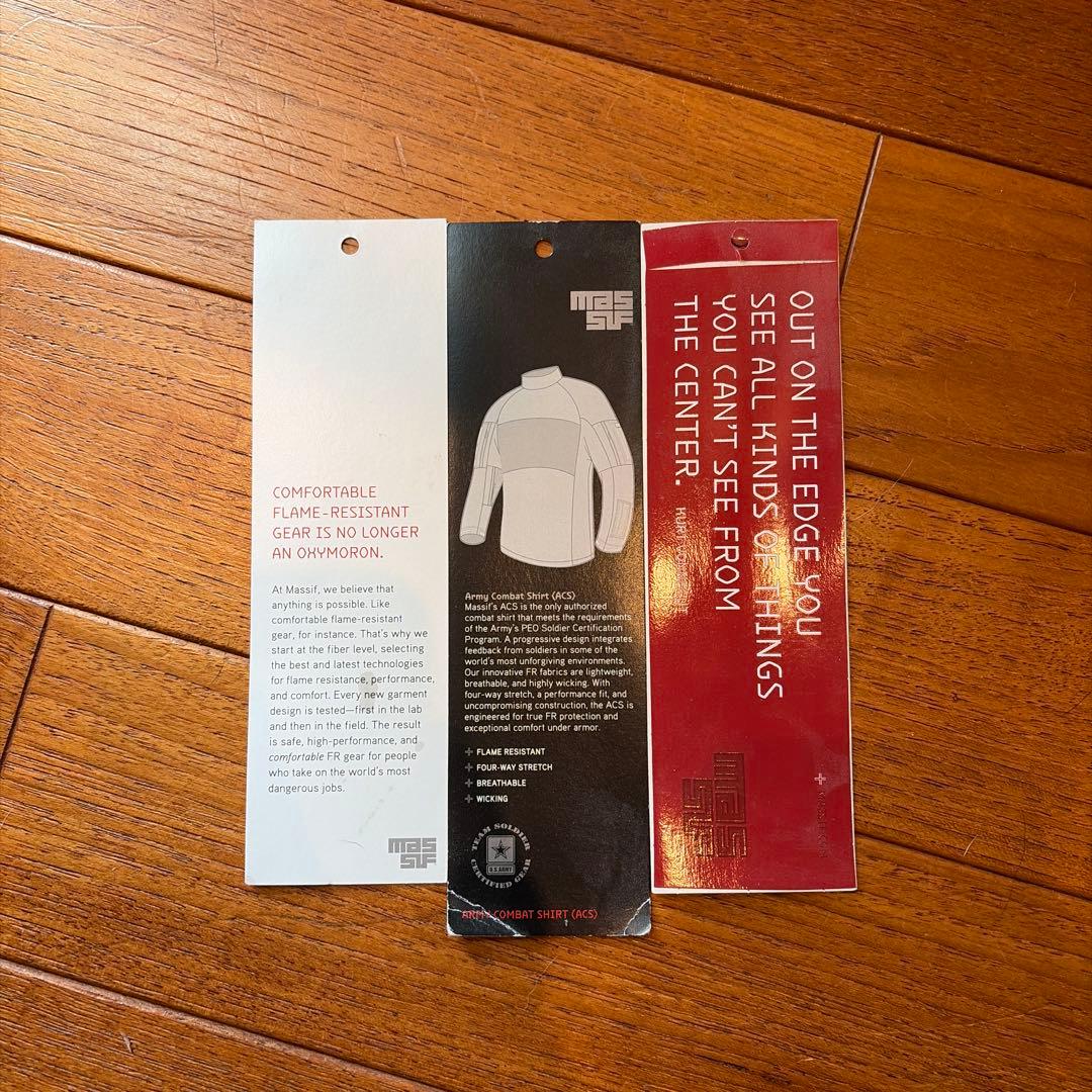 Massif 米軍実物コンバットシャツ　マルチカム　フレイムレジスタンス　S