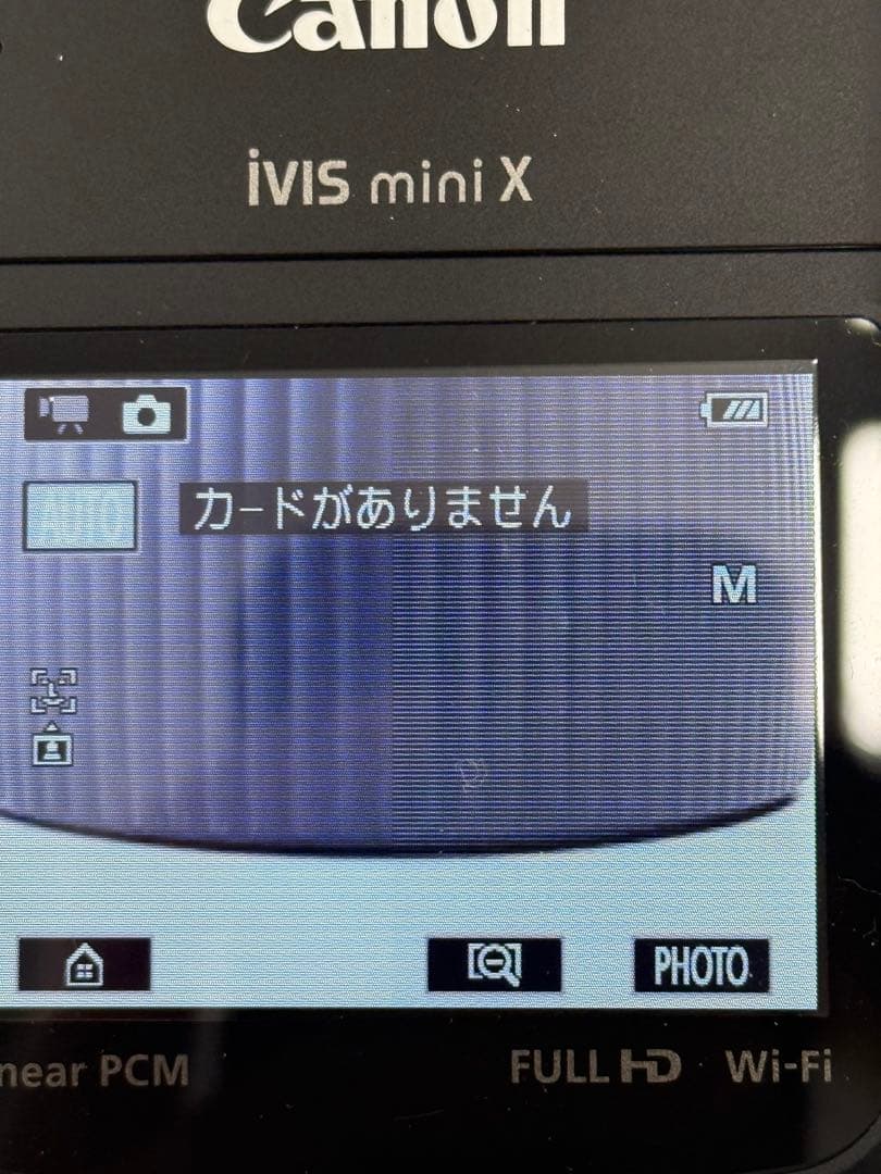 Canon iVIS mini ブラック 廃盤　希少