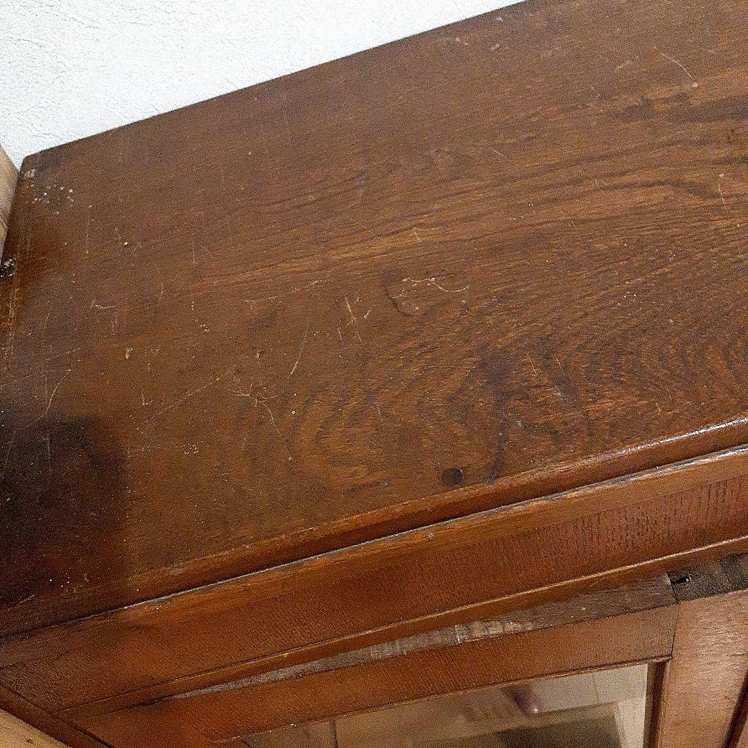 期間限定値下げ【ヴィンテージ】ガラス扉 食器棚 水屋 飾り棚 収納棚