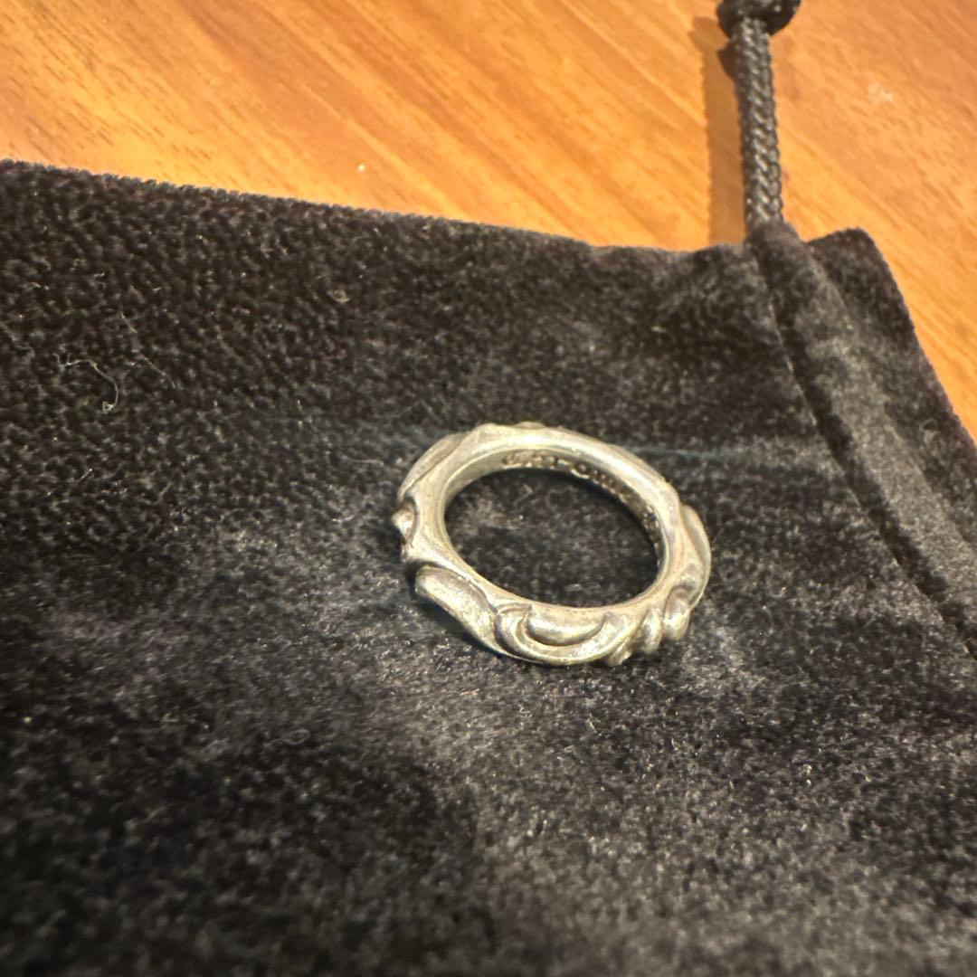Chrome Hearts？スクロールバンドリング シルバー925