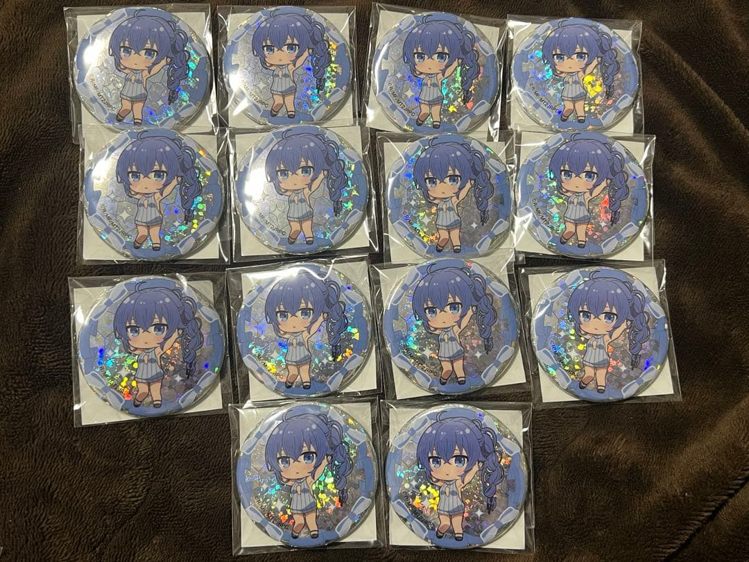 無職転生 くじ引き堂 ニットワンピース D賞 缶バッジ ロキシー 14個セット