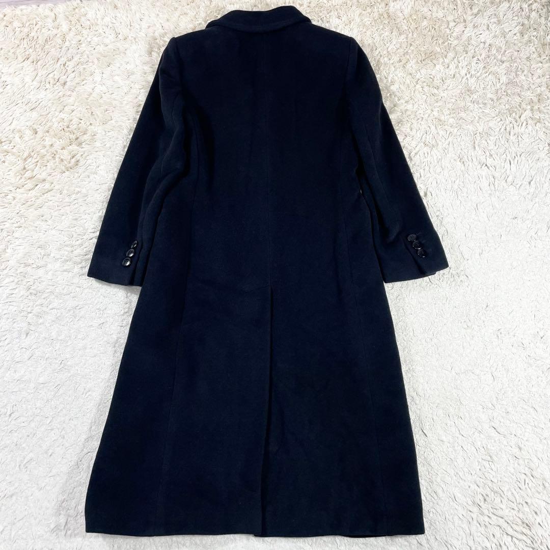 ✨美品 アルマーニ チェスターコート マキシ丈 カシミヤ アンゴラ 希少XL
