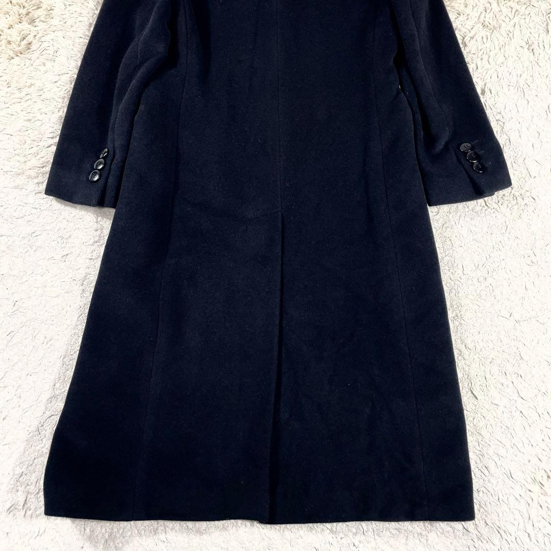 ✨美品 アルマーニ チェスターコート マキシ丈 カシミヤ アンゴラ 希少XL