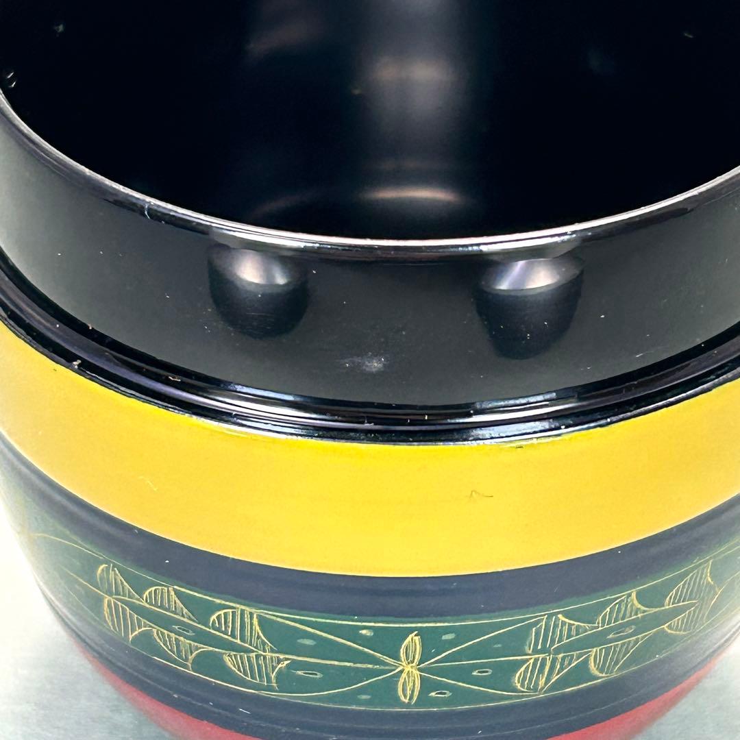 棗　『中嶋宗峰　唐物写　独楽中棗』　漆器　お茶道具　茶道　共箱　工芸品