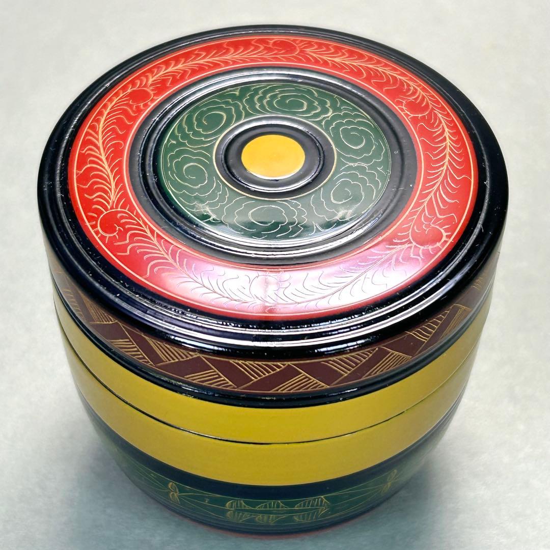 棗　『中嶋宗峰　唐物写　独楽中棗』　漆器　お茶道具　茶道　共箱　工芸品