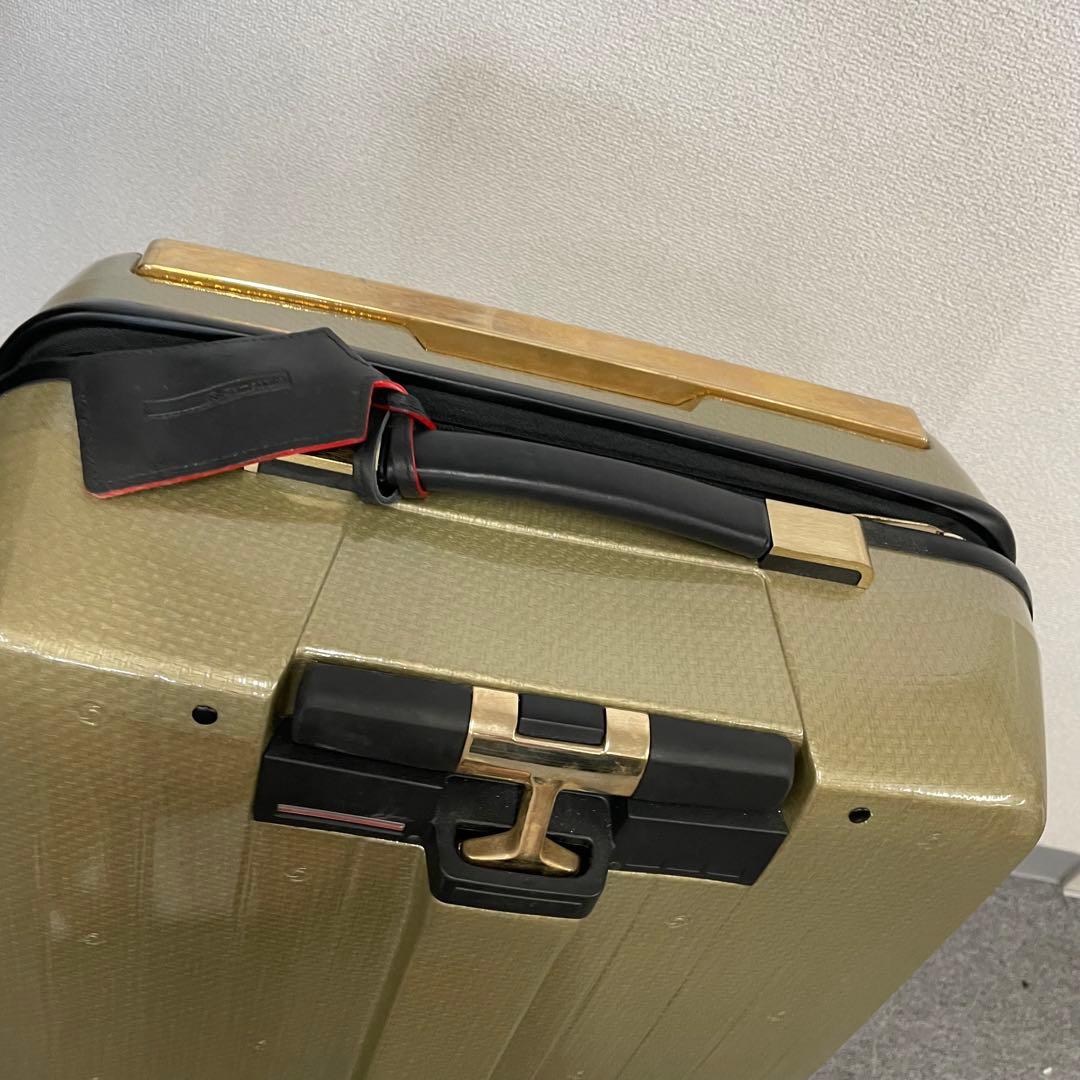 サムソナイト ブラックレーベル 大容量 ゴールド スーツケース