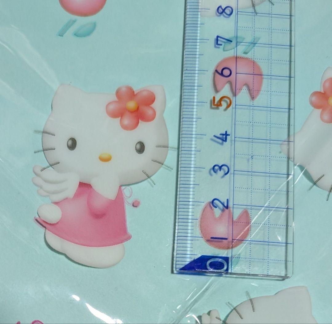 【平成レトロ】ハローキティ　Angel　ビニール生地　当時物　1998年　激レア