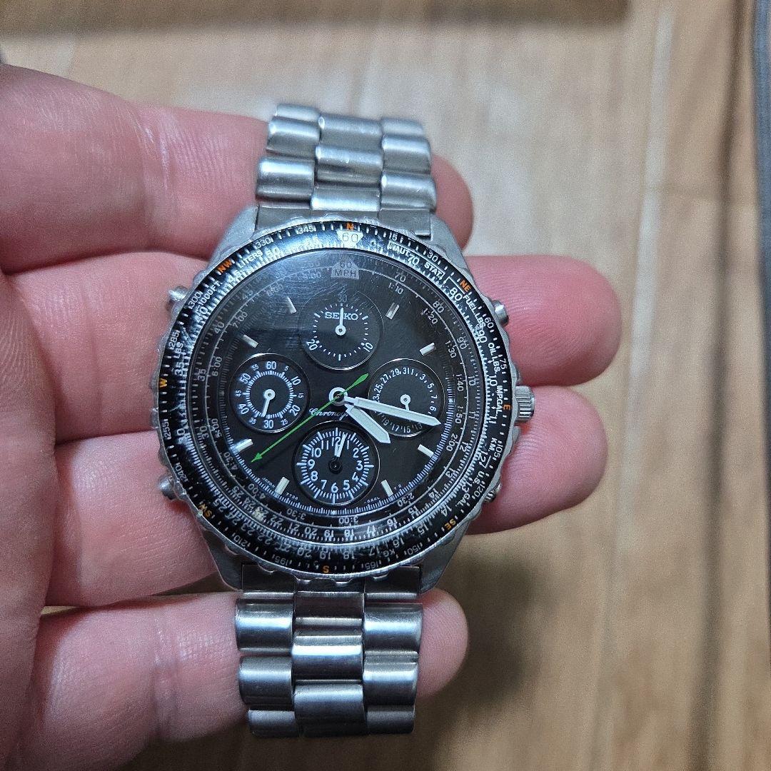 レアモデル　SEIKO　スカイプロフェショナル　訳あり　ジャンク　稼働品